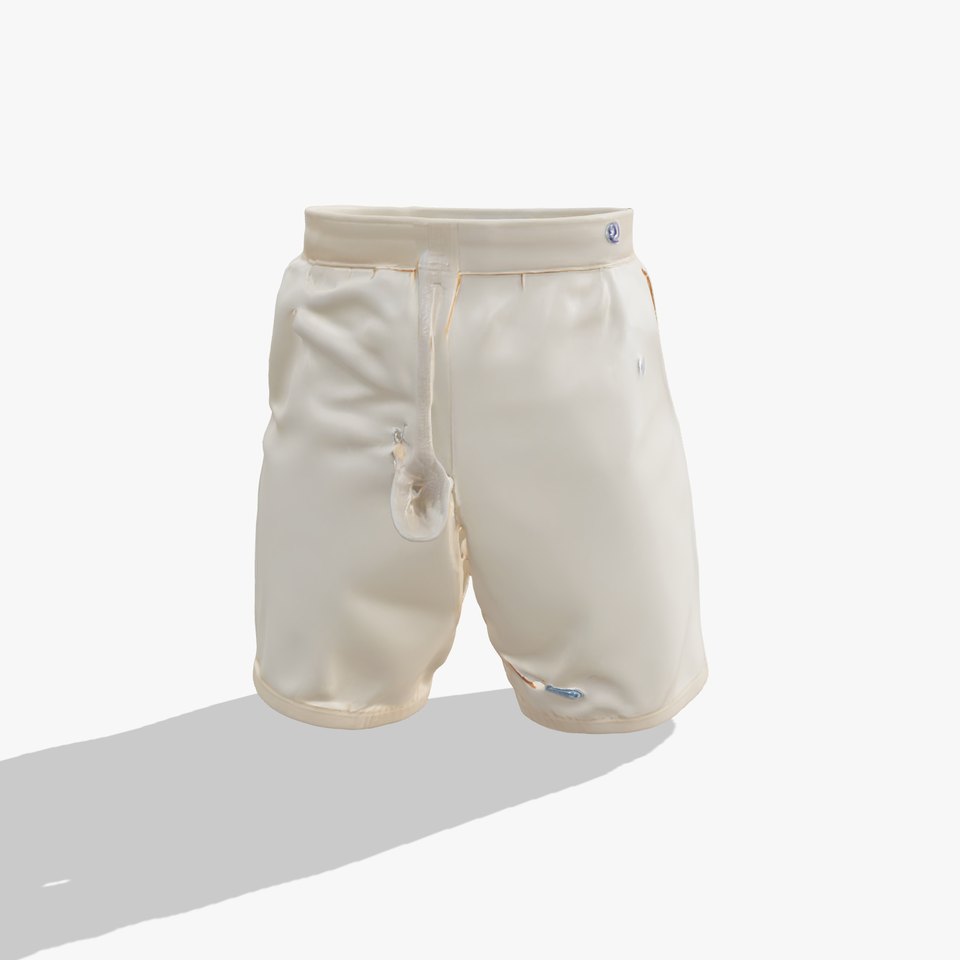 Casual Beige Shorts Model Pack  Versatile Urban Outfit